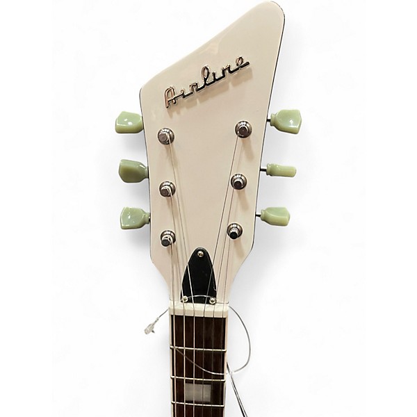 Used Airline Jetsons 3P-FM Black Solid Body Electric Guitar