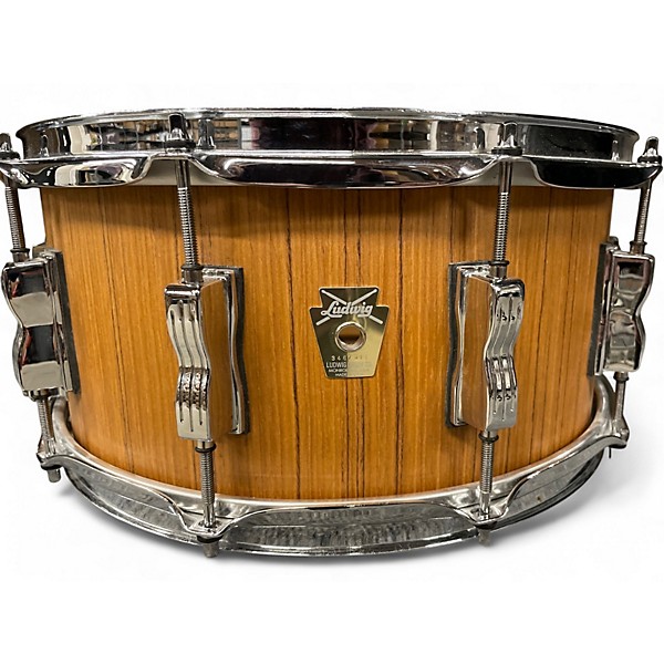 Used Ludwig 6.5X14 Classic Maple Oak Veneer Drum