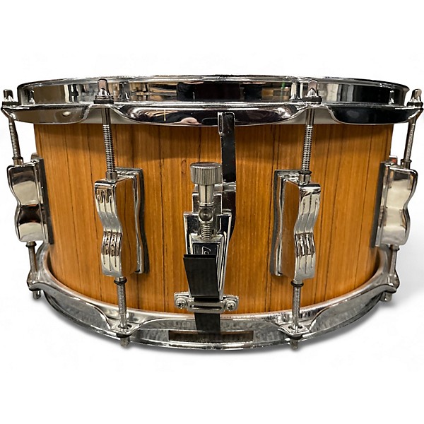 Used Ludwig 6.5X14 Classic Maple Oak Veneer Drum
