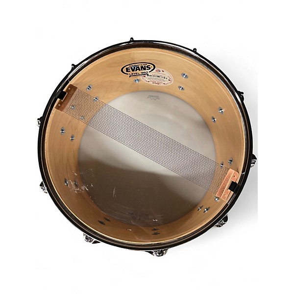 Used Ludwig 6.5X14 Classic Maple Oak Veneer Drum