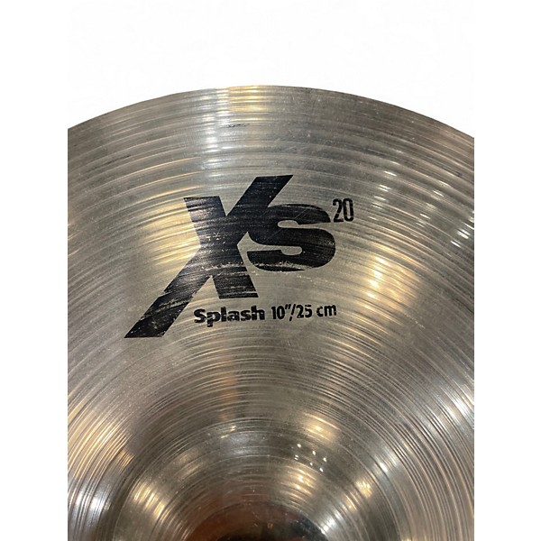 Used SABIAN 10in XS20 Splash Cymbal
