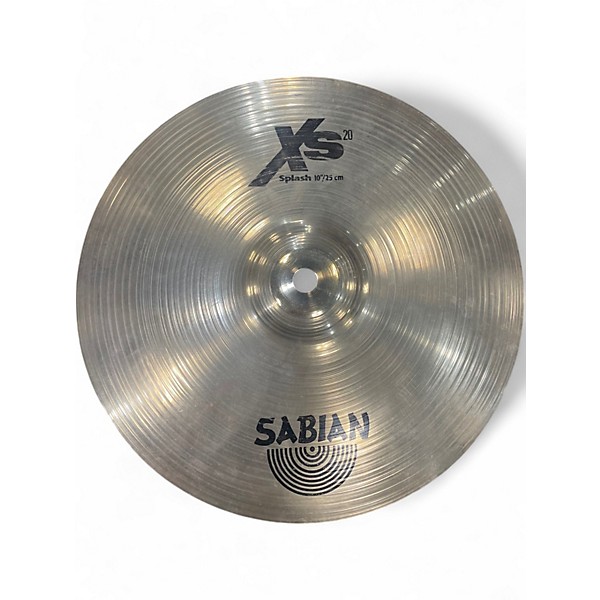 Used SABIAN 10in XS20 Splash Cymbal