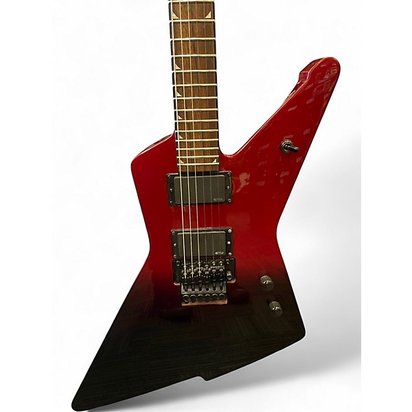 Used Jackson PHIL DEMMEL DEMMELITION FURY PD Red Tide Fade Solid Body Electric Guitar