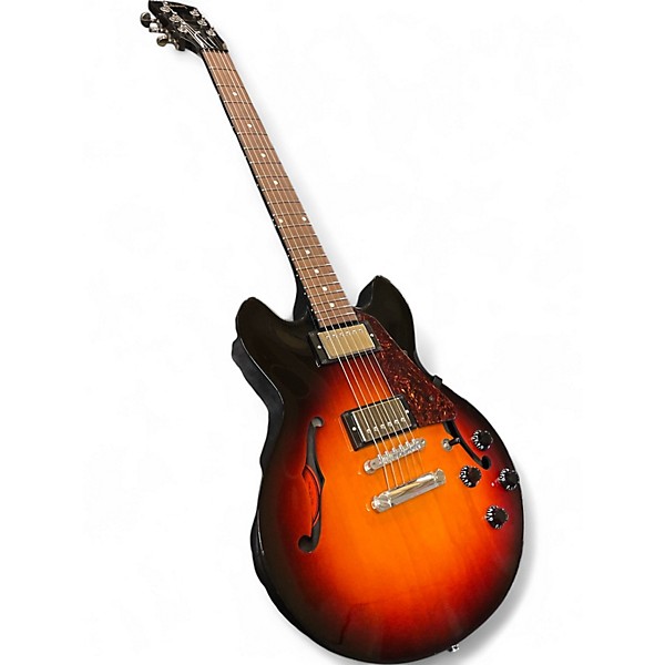Used Gibson ES339 Ginger Burst Hollow Body Electric Guitar