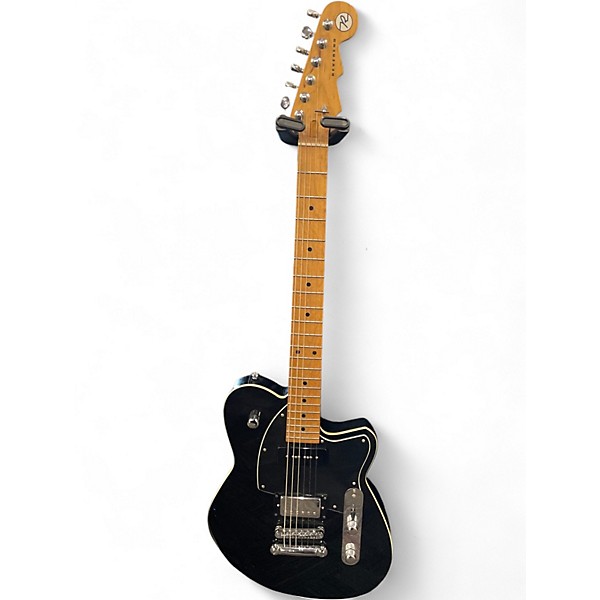 Used Reverend DOUBLE AGENT OG Black Solid Body Electric Guitar