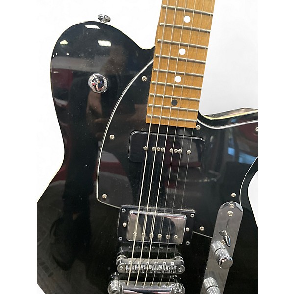 Used Reverend DOUBLE AGENT OG Black Solid Body Electric Guitar