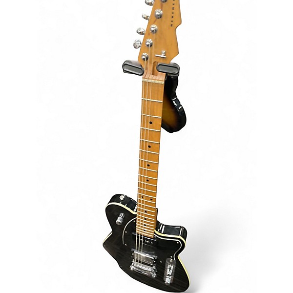 Used Reverend DOUBLE AGENT OG Black Solid Body Electric Guitar
