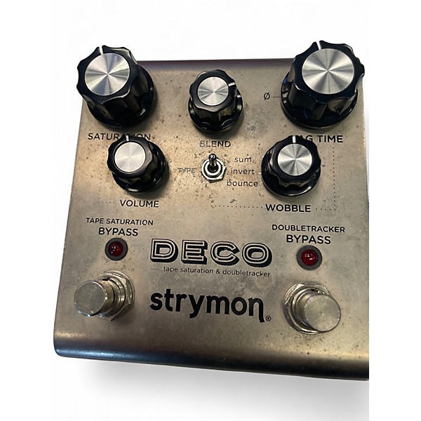 Used Strymon Deco Tape Saturation and Doubletracker Delay Effect Pedal