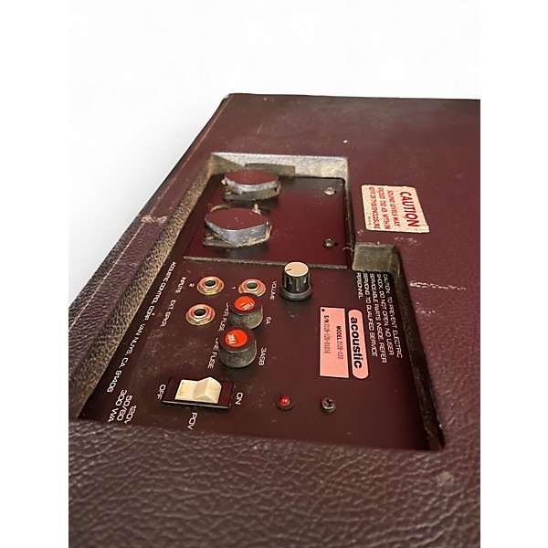 Used 1970s Acoustic 212B-120 2x12 Powered Cab Bass Cabinet