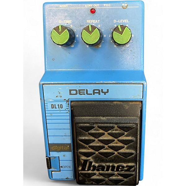 Used 1980s Ibanez DL-10 Delay Effect Pedal