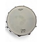 Vintage 1966 Ludwig 14in Superphonic Metallic Silver Drum