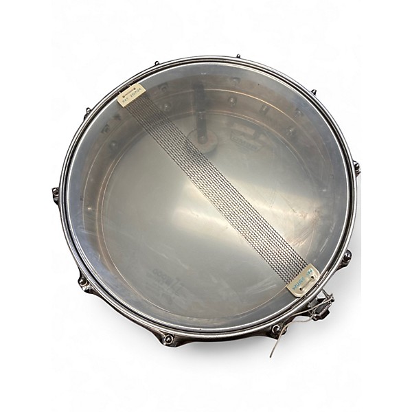 Vintage 1966 Ludwig 14in Superphonic Metallic Silver Drum
