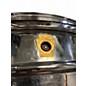 Vintage 1966 Ludwig 14in Superphonic Metallic Silver Drum