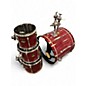 Used Yamaha 4 Piece STAGE CUSTOM ADVANTAGE Wine Red Drum Kit thumbnail