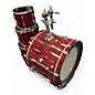 Used Yamaha 4 Piece STAGE CUSTOM ADVANTAGE Wine Red Drum Kit