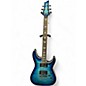 Used Schecter Guitar Research Omen Extreme 6 Ocean Blue Burst Solid Body Electric Guitar thumbnail