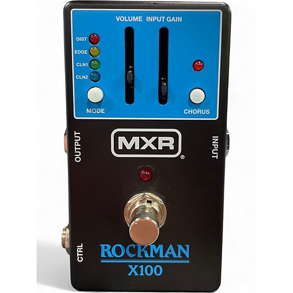 Used MXR ROCKMAN X100 Pedal
