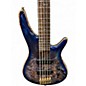 Used Ibanez SR2605 Cerulean Blue Electric Bass Guitar
