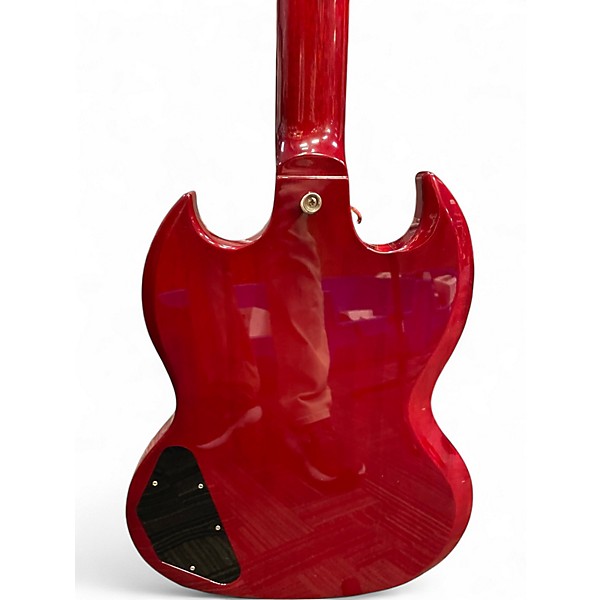 Used Epiphone SG Cherry Solid Body Electric Guitar