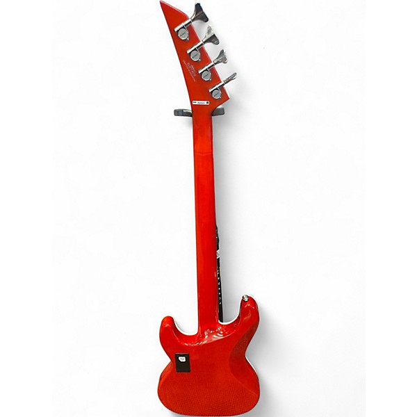 Used Jackson CDX4 ROCKET RED Electric Bass Guitar