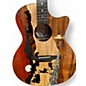 Used Luna VISTA DEER NATURAL Acoustic Electric Guitar