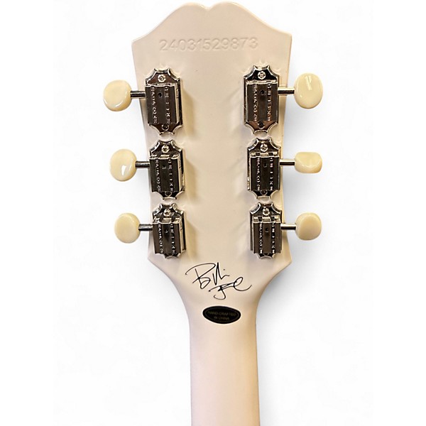 Used Epiphone Billy Joe Les Paul Junior Alpine White Solid Body Electric Guitar