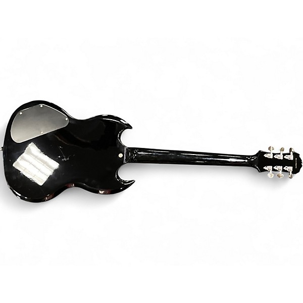 Used Epiphone 1966 G400 Pro Ebony Solid Body Electric Guitar