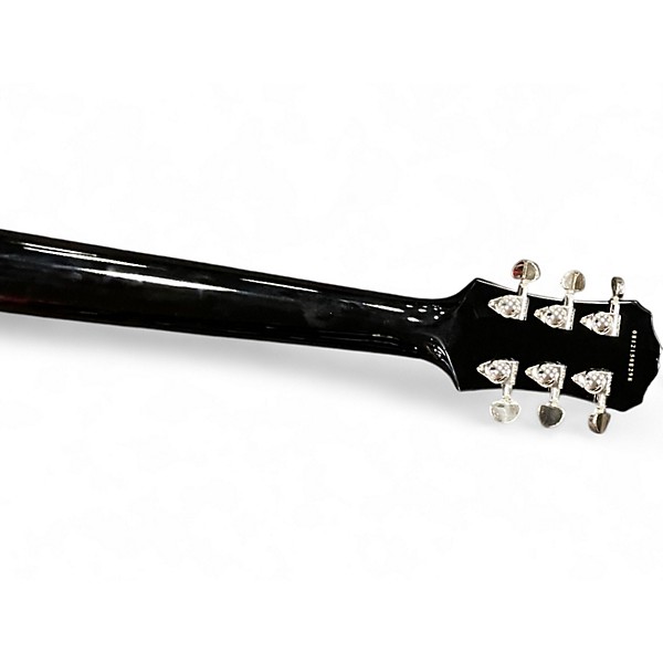 Used Epiphone 1966 G400 Pro Ebony Solid Body Electric Guitar