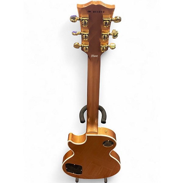 Used Gibson Custom Shop Les Paul Custom 70th Anniversary Cartridge Brass Solid Body Electric Guitar