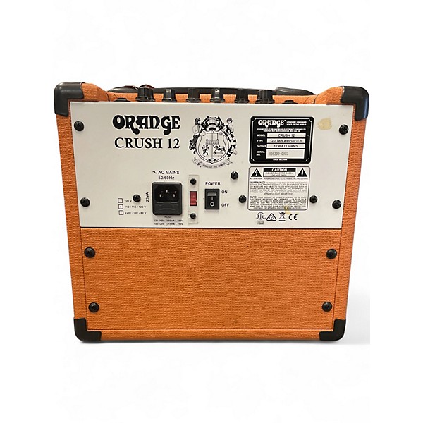 Used Orange Amplifiers Crush 12 Guitar Combo Amp