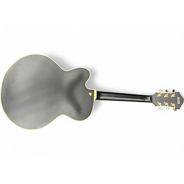 Used Ibanez AF75GBKF Flat Black Hollow Body Electric Guitar