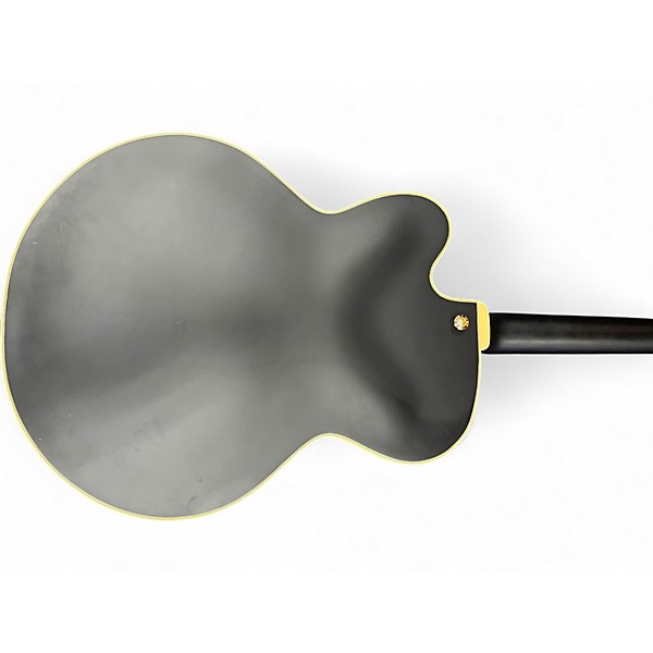 Used Ibanez AF75GBKF Flat Black Hollow Body Electric Guitar