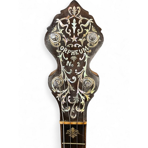 Vintage 1920s Rettberg & Lange Orpheum No 2 Natural Banjo