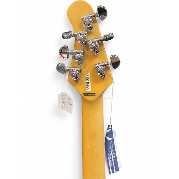 Used Dean Razor FS Metallic Silver Solid Body Electric Guitar