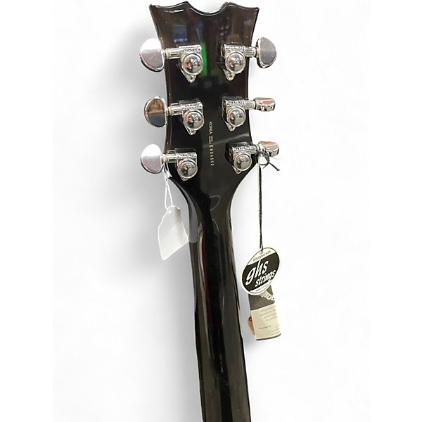 Used Dean evo special quilt Trans Black Solid Body Electric Guitar