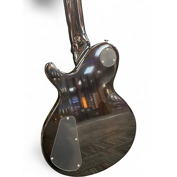 Used Dean evo special quilt Trans Black Solid Body Electric Guitar