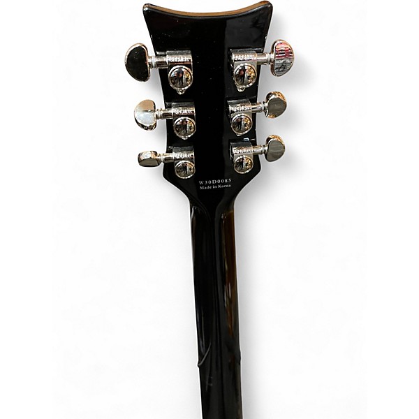 Used DBZ Guitars Diamond Bolero Trans Black Solid Body Electric Guitar