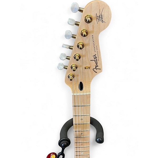 Used 2025 Fender Richie Kotzen Stratocaster Transparent Red Burst Solid Body Electric Guitar