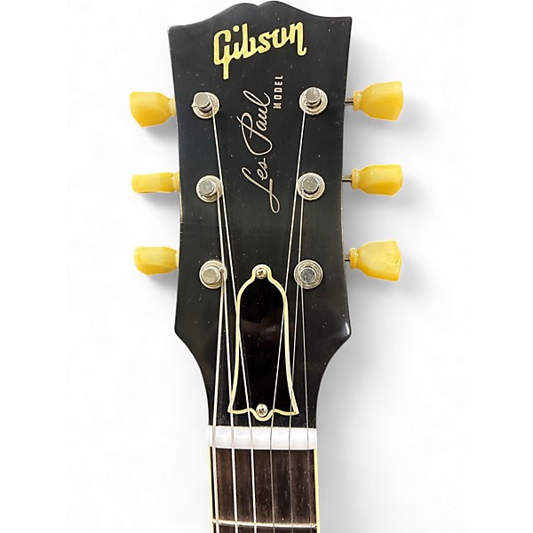 Used 2025 Gibson 1958 Reissue Murphy Aged Les Paul Ebony Solid Body Electric Guitar