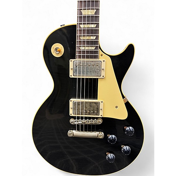 Used 2025 Gibson 1958 Reissue Murphy Aged Les Paul Ebony Solid Body Electric Guitar