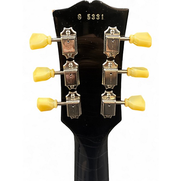 Used 2025 Gibson 1958 Reissue Murphy Aged Les Paul Ebony Solid Body Electric Guitar