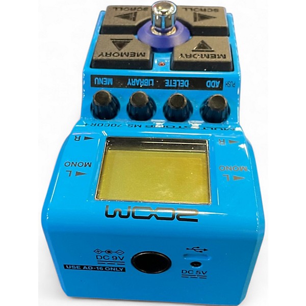 Used Zoom MS-70CDR+ Effect Processor