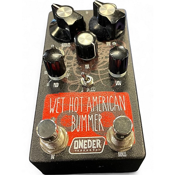 Used Oneder Wet Hot American Bummer Effect Pedal