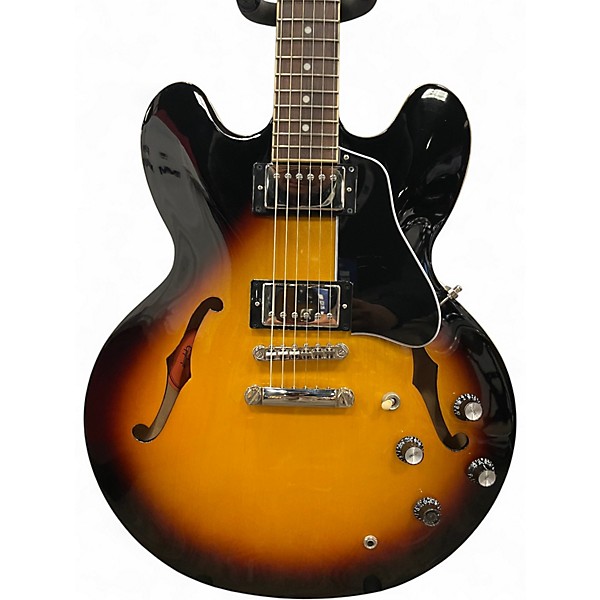 Used 2025 Epiphone ES355 Vintage Sunburst Hollow Body Electric Guitar