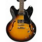 Used 2025 Epiphone ES355 Vintage Sunburst Hollow Body Electric Guitar