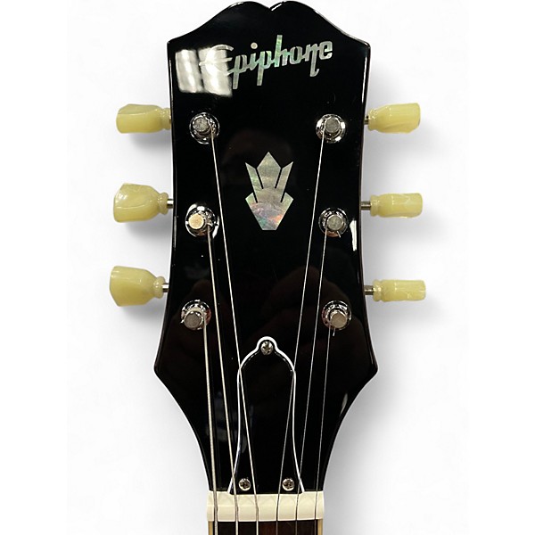 Used 2025 Epiphone ES355 Vintage Sunburst Hollow Body Electric Guitar