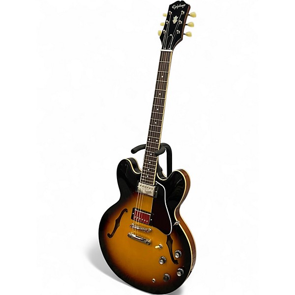 Used 2025 Epiphone ES355 Vintage Sunburst Hollow Body Electric Guitar