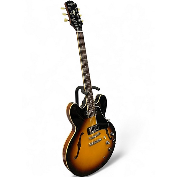 Used 2025 Epiphone ES355 Vintage Sunburst Hollow Body Electric Guitar