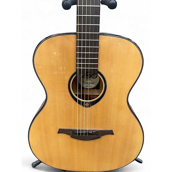 Used Lag Guitars Tramontane T66A Natural Acoustic Guitar
