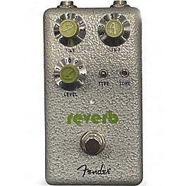 Used Fender Hammertone Reverb Effect Pedal